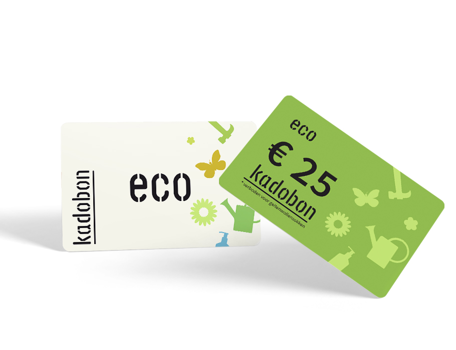 Dom Auto Dodelijk Eco Inkoop Kadobon 25 euro | Eco-Logisch webshop