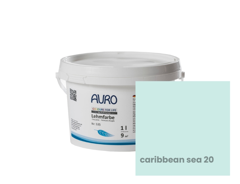 Auro Leemverf - Kleur Caribbean Sea 20 - 1L