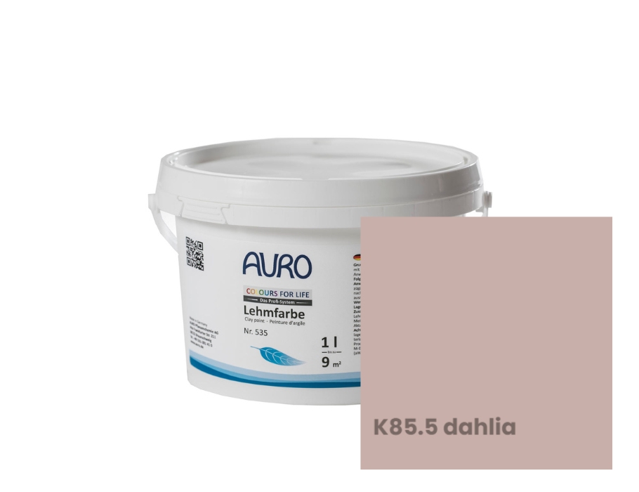 Auro Leemverf - Kleur K85.5 Dahlia - 1L