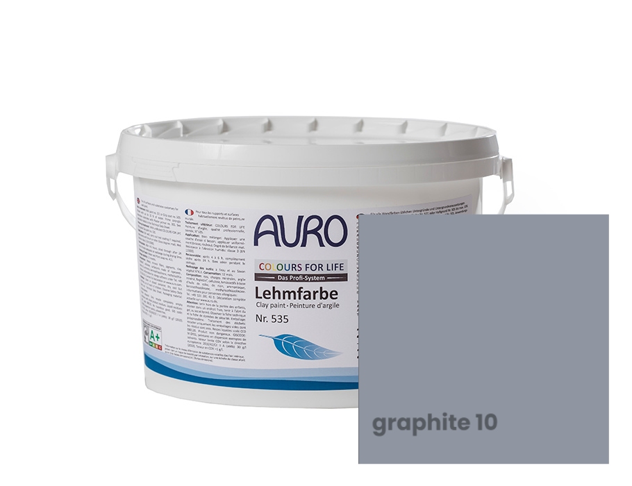 Auro Leemverf - Kleur Graphite 10 - 2,5L