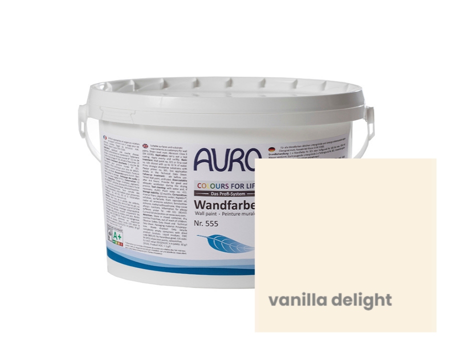 Auro Muurverf en Plafondverf - Kleur Vanilla Delight - 2,5L