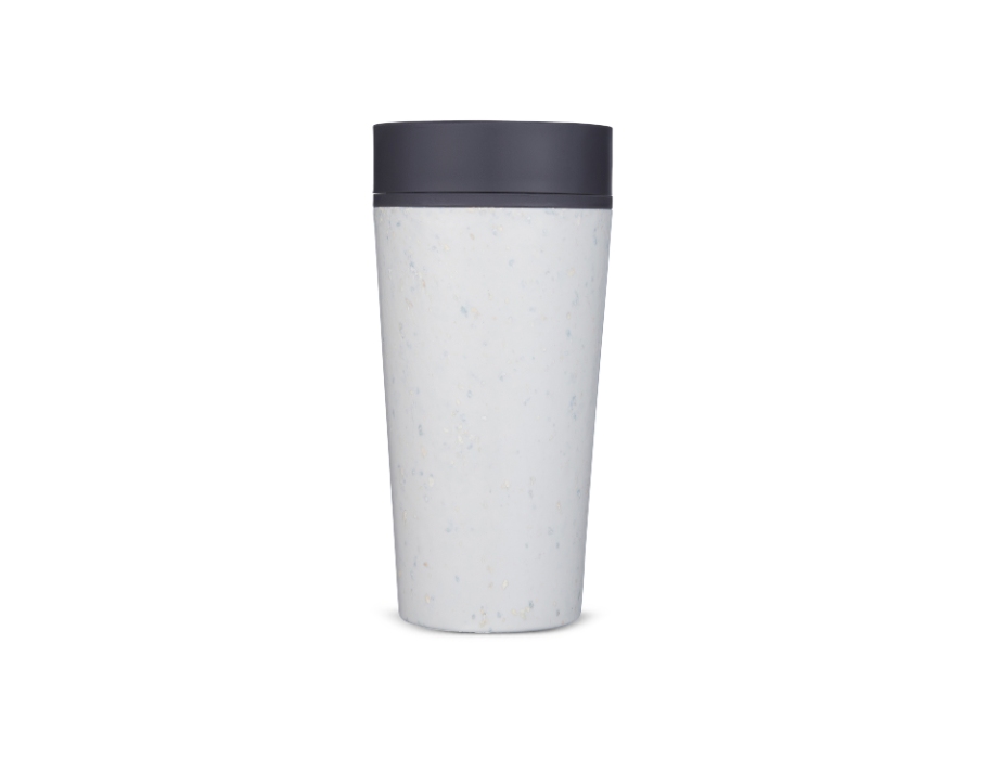 Kaffeebecher "Circular Cup" - Kreide/Sturmgrau - 340ml