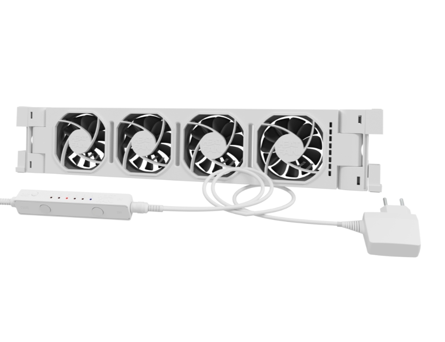 Heatfan 4 - Radiatorventilator Solo - Wit incl. Smart Controller