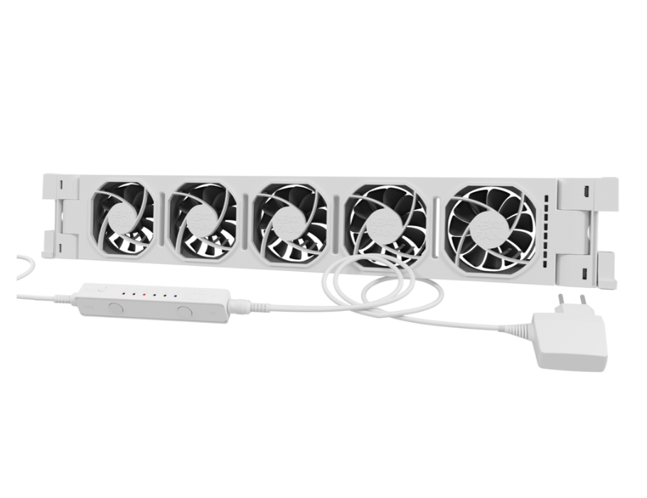 Heatfan 5 - Radiatorventilator Solo - Wit incl. Smart Controller