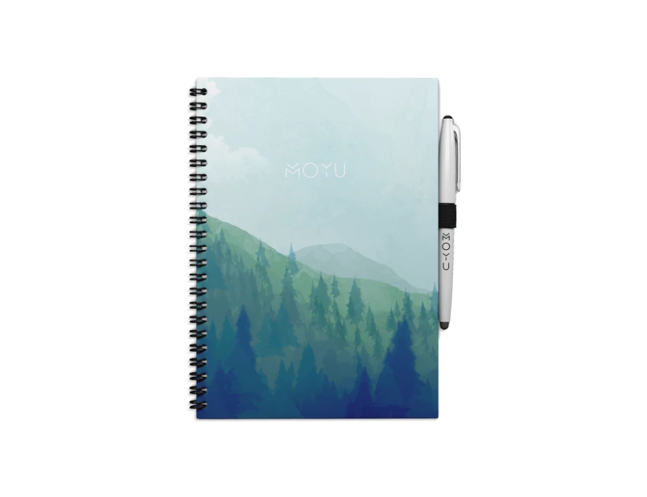 Notizblock - Hardcover A5 - Misty Mountain