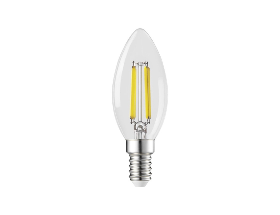 Ledlamp - Ultra High Efficiency - E14 - Kaars - 485lm - 2700K