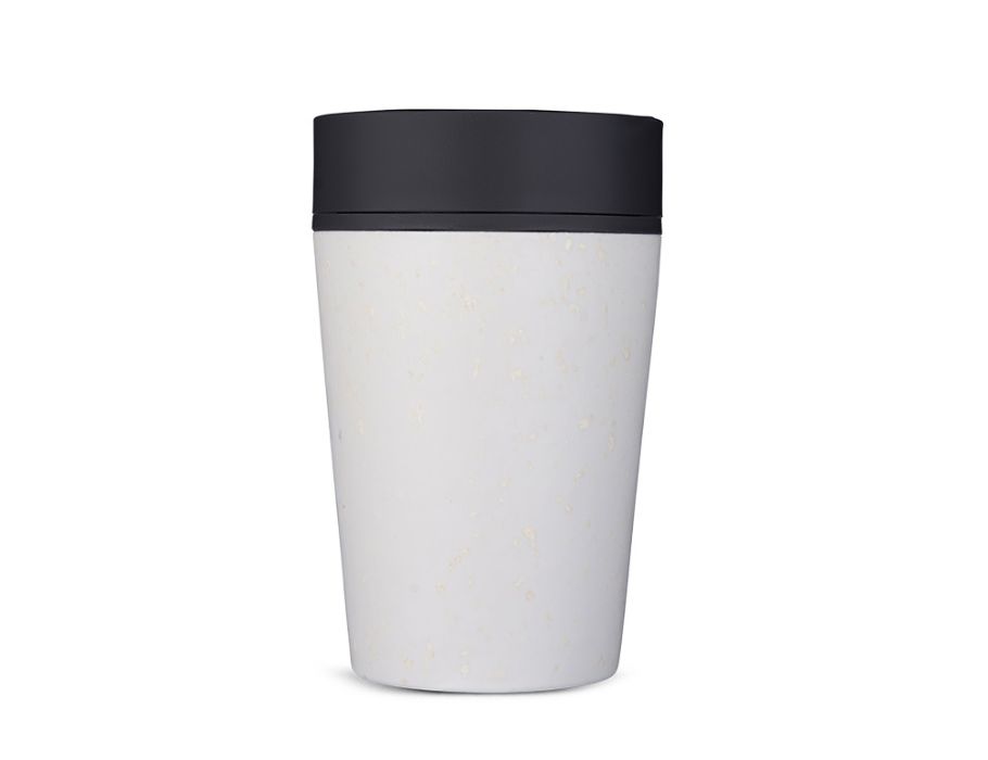 Kaffeebecher "Circular Cup" - Kreide/Sturmgrau - 227ml