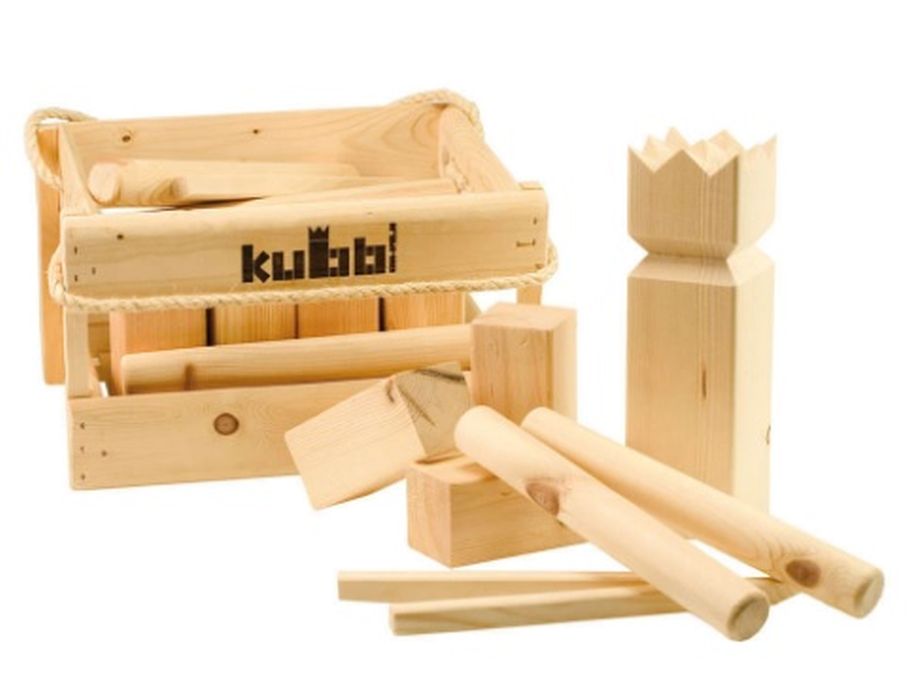 Monica schotel Rijden Kubb Kubb spel - houten krat | Eco-Logisch webshop