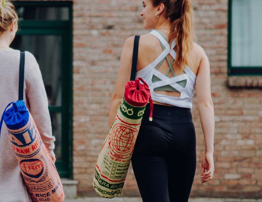 Upcycled Yoga-Tasche Multicolor kaufen? Gut und günstig